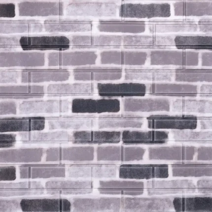 Foam Wall Panel with Flat Brick Design Code F208
